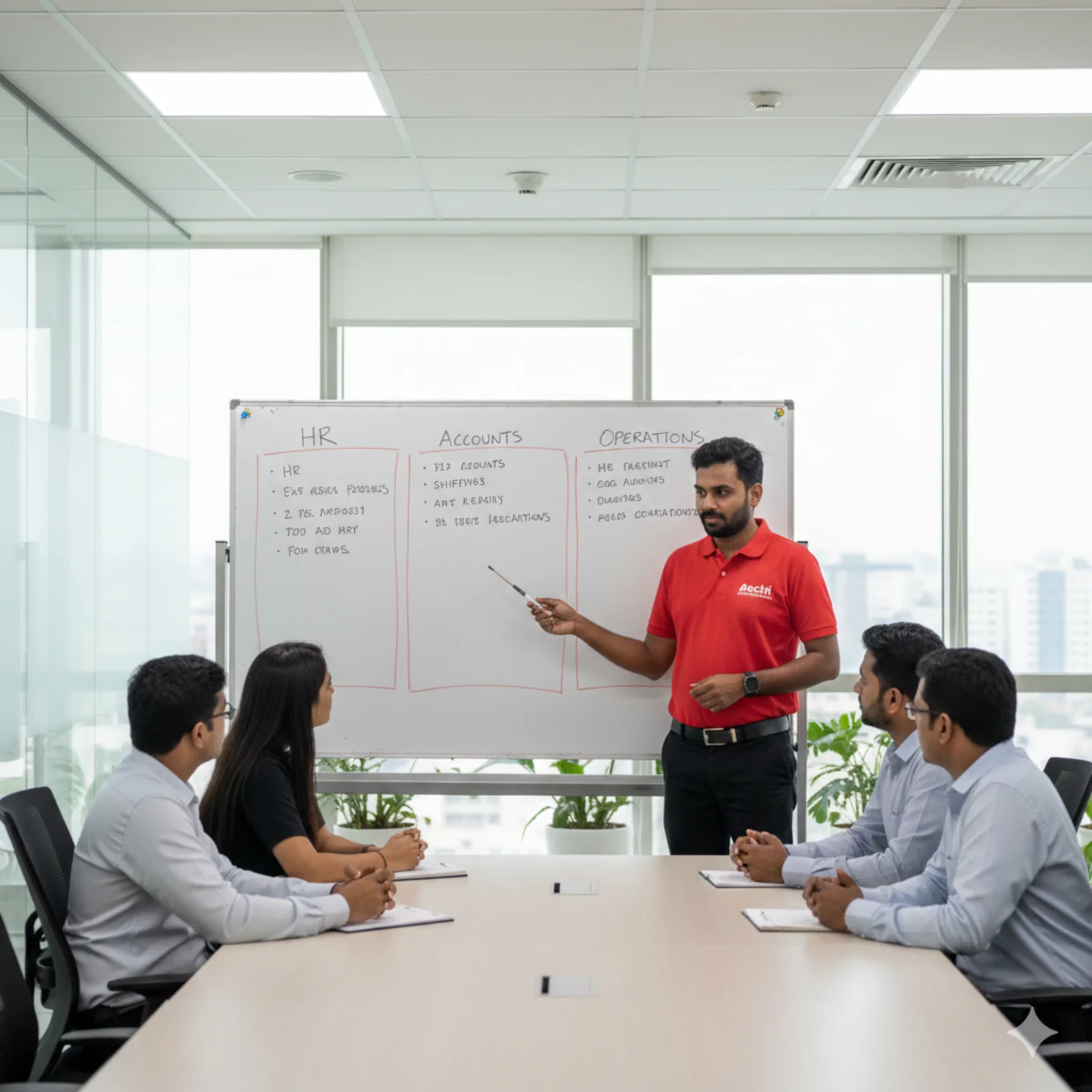 Department planning office shift